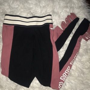 Pink leggings